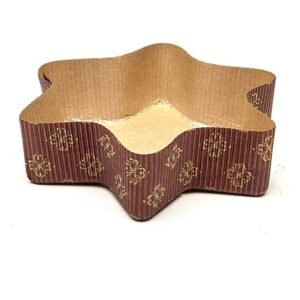 TPV® Bake  & Amp; Serve Paper Baking Mould Star Shaped Cake Mould 10 Pcs