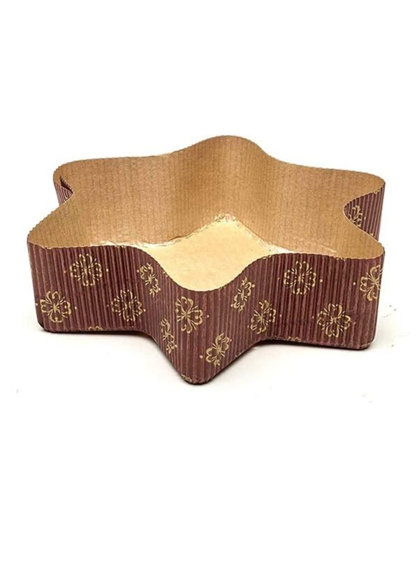 TPV® Bake  & Amp; Serve Paper Baking Mould Star Shaped Cake Mould 10 Pcs