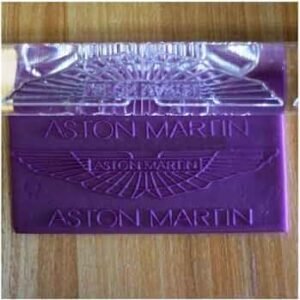 TPV® Big Textured Acrylic Rolling Pin (Aston Martin)