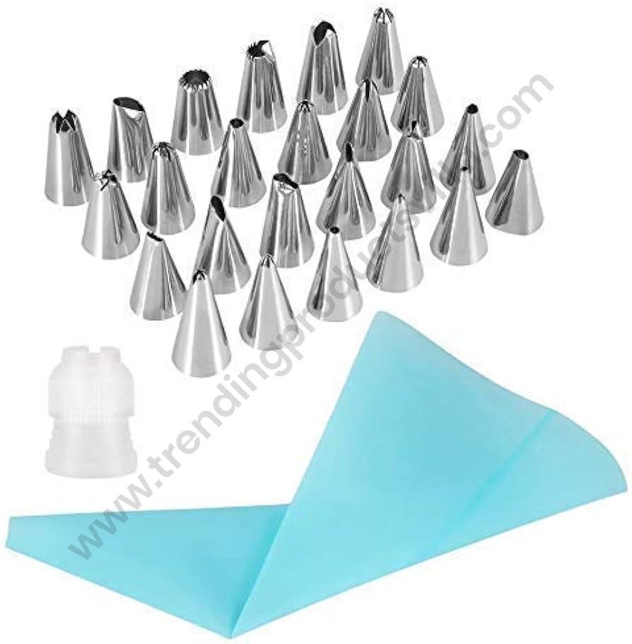 Bakers-Cutlery-Cake-Decorating-Set-Frosting-Icing-Piping-Bag-Tips-with-Steel-Nozzles-Reusable-WashableFood-Grade-Stainless-Steel-24-pc-Nozzle-with-Coupler.jpg
