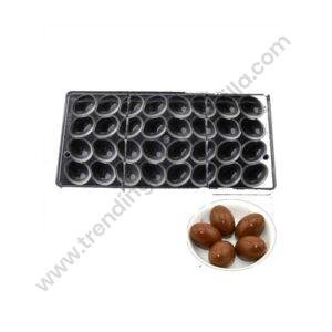 TPV® Chocolate Egg Mold Polycarbonate Chocolate Moulds Baking Pastry Tools Plastic Chocolate Mold Kitchen Bakeware Supplies