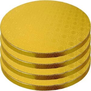 TPV® Gold Round Drum Cake Board Cake Base -10 Inch