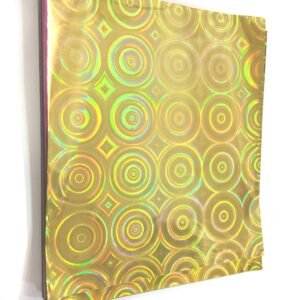 TPV® Metallic Hologram Plastic Chocolate Wrapper, Multicolour