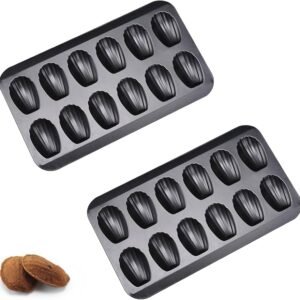 TPV® Non Stick 12 Cavity Madeleine Mould