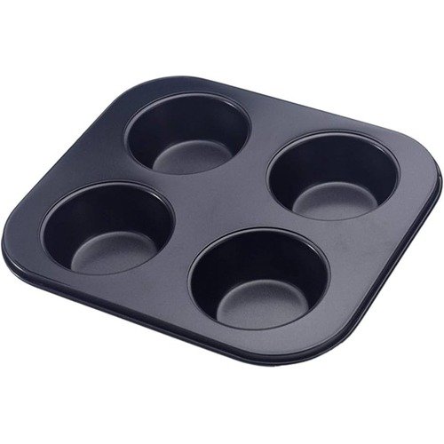 TPV® Nonstick 4 Cavity Pie Pan Round Muffin Mold