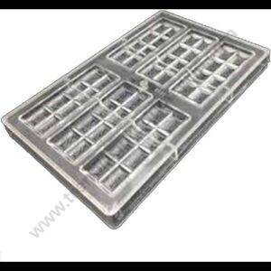 TPV® One Piece New Arrival 6X2Lines Chocolate Bar Mold