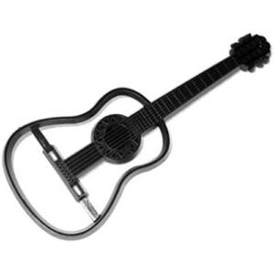 TPV® Patchwork Cutters Acoustic Guitar Patchwork Cookie Cutter Plastic Sugarcraft