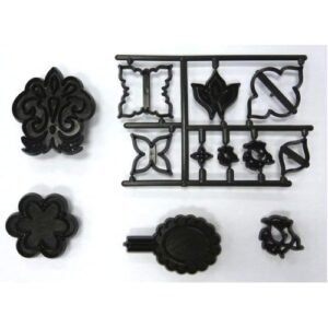 TPV® Patchwork Cutters Mix  & Amp; Match Side Design Set Patchwork Cookie Cutter Plastic Sugarcraft Tools