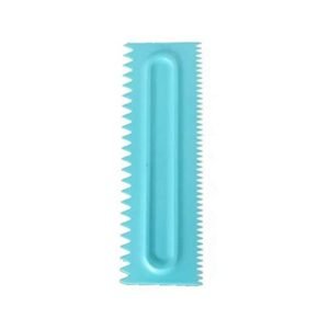 TPV® Plastic Icing Comb Scraper Smoother Icing Fondant Tool