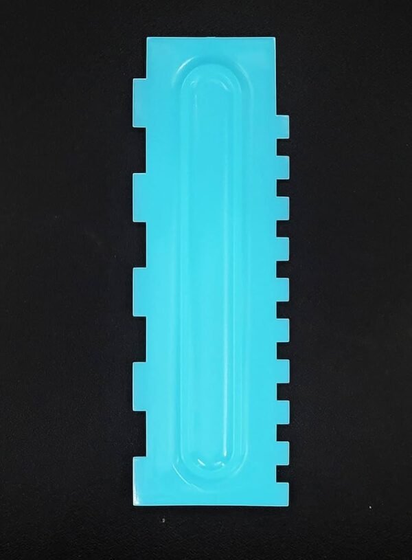 TPV® Plastic Icing Comb Scraper Smoother Icing Fondant Tool
