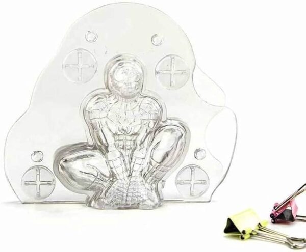 TPV® Polycarbonate 3D Spider Man Chocolate Mold Chocolate Mould Tools