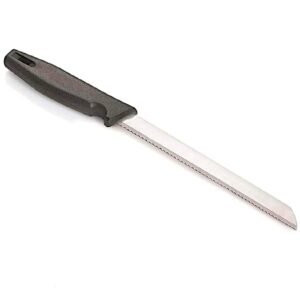 TPV® Rena Bread Knife 14 Cm Wide Teeth, Black Color, Bread Knife