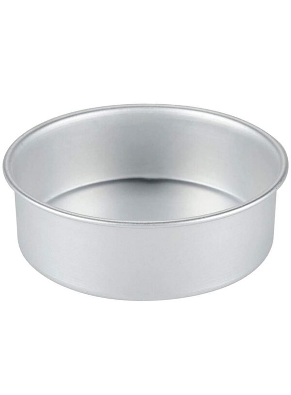 TPV® Round Aluminium Cake Mould Thali 7 Inch X 2 Inch