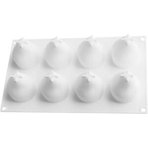 TPV® Silicon 8 Cavity Pera  & Amp; Fico Mold Mousse Cake Mould Silicon Moulds