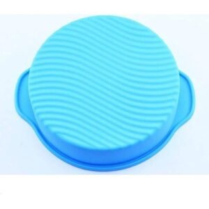 TPV® Silicon Bakeware Big Round Shape Cake Mould With Handle -(2Kg)