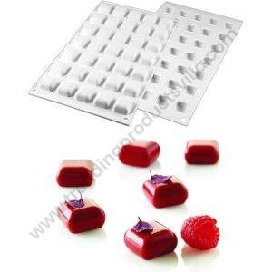 TPV® Silicon Micro Square Design Cake Mould Mousse Cake Mould Silicon Moulds