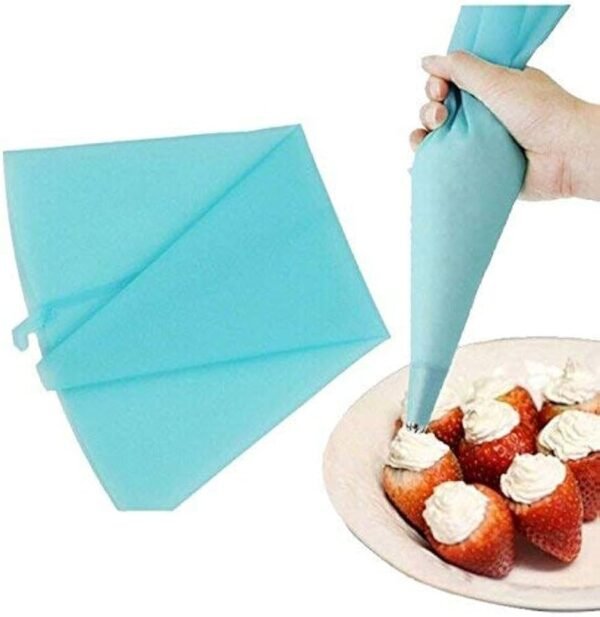 TPV® Silicon Pastry Bag Icing Piping Bag Reusable Bags 16 Inch (`1Pc )