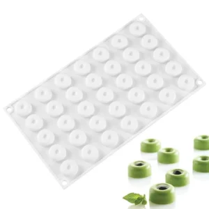 TPV® Silicon Savarin Design Donut Shape Cake Mould Mousse Cake Mould Silicon Moulds