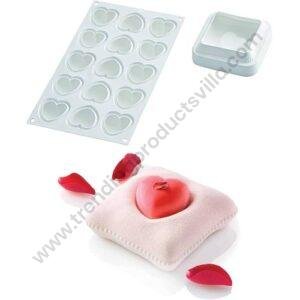 TPV® Silicon Ti Voglio Bene Design Cake Mould Mousse Cake Mould Silicon Moulds