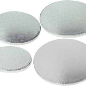 TPV® Silver Round Drum Cake Board Cake Base -12 Inch