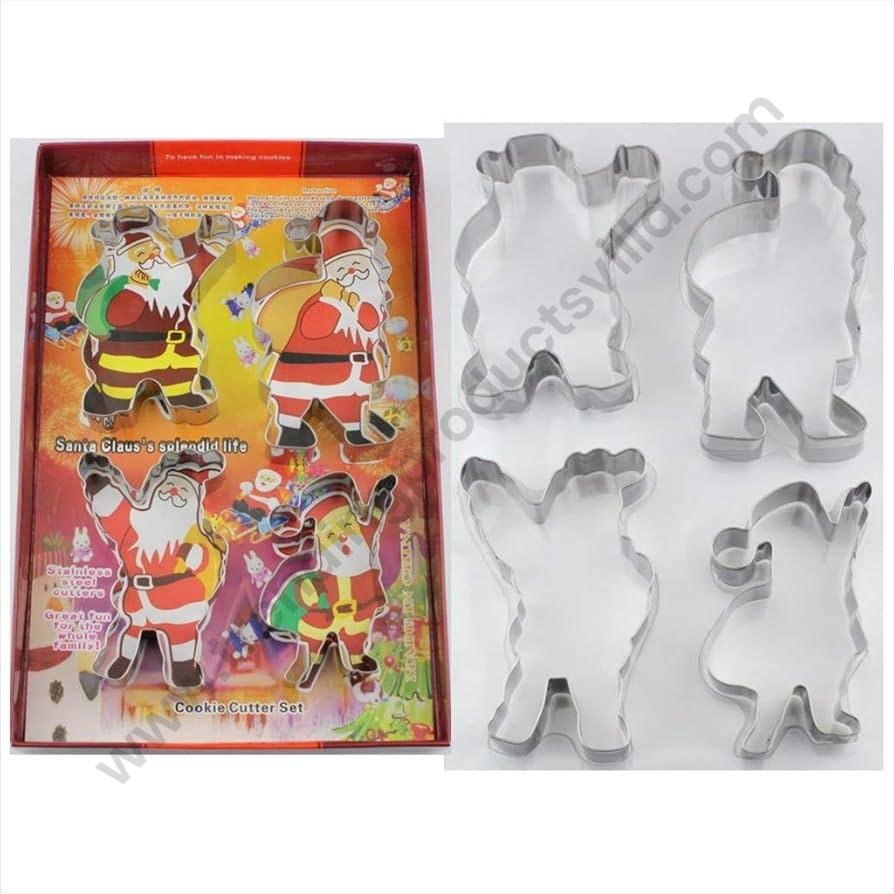 Bakers-Cutlery-Stainless-Steel-4-pc-Santa-Clause-Cookie-Cutter-Fondant-Biscuit-Cake-Fruit-Cutter.jpg