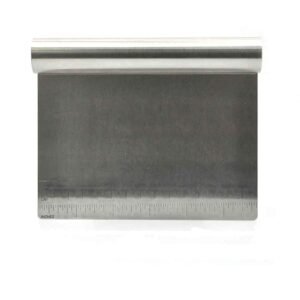 TPV® Stainless Steel Big Dough Scraper With Stainless Steel Handle 8.5 Inch
