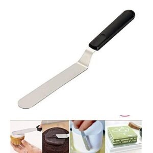 TPV® Stainless Steel Cake Angular Bent Palette Knife Icing Spatula - 12 Inch/ 1 Piece