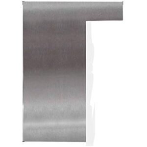 TPV® Stainless Steel Smoother Polisher Cake Contour Scraper Book Shape Pastry Spatulas Pastry Icing Comb Set Baking Tools For Cakes For Baking