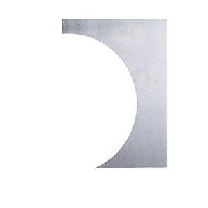 TPV® Stainless Steel Smoother Polisher Cake Contour Scraper C Shape Pastry Spatulas Pastry Icing Comb Set Baking Tools For Cakes For Baking