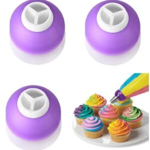 TPV® Tri Color Coupler Pastry Tube Converter Tip 1 Pc