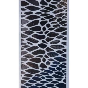 TPV® Wedding Cake Stencil, Cake Border Side Decoration Tool Big Cobble Stone Wall Design