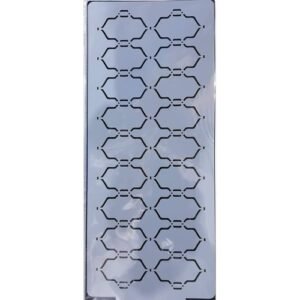 TPV® Wedding Cake Stencil, Cake Border Side Decoration Tool Geometric Design