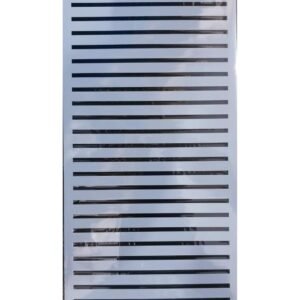 TPV® Wedding Cake Stencil, Cake Border Side Decoration Tool Geometric Line Design