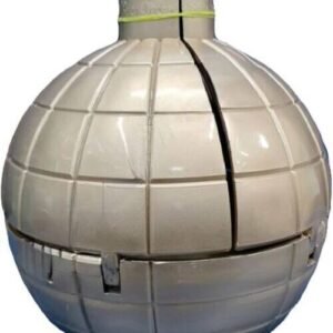 TPV® Cake Bomb Surprise Box Set Surprise Unexpected Bomb Shaped Cake Gift Box For All Occasions (Golden Colour)