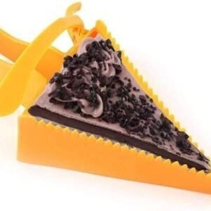 TPV® Cake Cutter Plastic Unique Triangle Design Cake Separator Server Diy Baking Utensils Cake Cutting Tool Reusable Bakeware Cakes Accessories Mold Home Kitchen Supplies