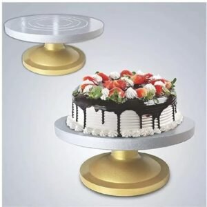 TPV® Cake Turntable, 360 Degree Smooth Rotating Cake Stand Cake Decorating Turntable, 12 Inch (30 Cm)