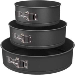 TPV® Heavy Nonstick Carbon Steel Cake Mould - 3 Pieces