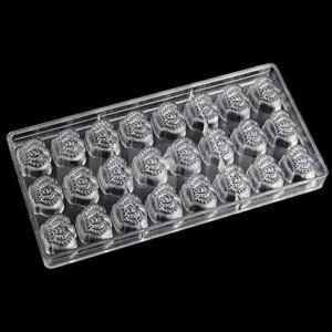TPV® Chocolate Mould Crown Design Kitchen Baking Tools Chocolate Making Polycarbonate Moulds