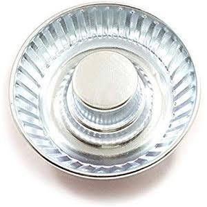 TPV® - Aluminum Bun Mould Pan For Cake, Jelly, And More. (8.5 Inches)