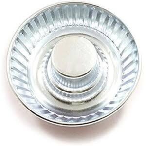 TPV® - Aluminum Bun Mould Pan For Cake, Jelly, And Etc (6.5 Inches)