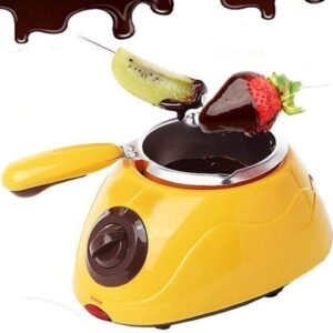 TPV® Electric Chocolate Melter And Dessert Maker Aluminium  &  Plastic Oven/Pot With Reusable Choco Mould