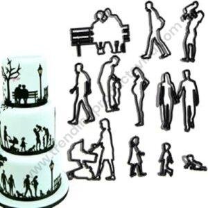 TPV® Family Silhouette Cutter Set By Patchwork Cutters