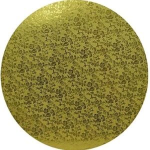 TPV® Gold Round Drum Cake Board Cake Base -16 Inch