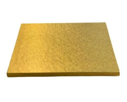 TPV® Gold Square Drum Cake Board Cake Base -10 Inch