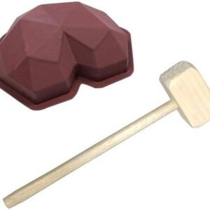 TPV® Hammer For Pinata Cake Wooden Hammer (1 Pcs)