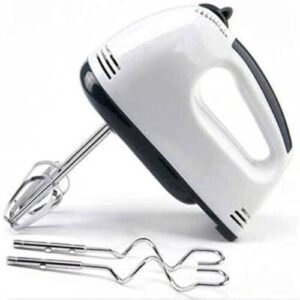 TPV® Hand Mixer | Hand Blender With 7 Speed Control  &  Detachable Stainless-Steel Finish Beater  &  Whisker. Cake Mixer. 260 Watts