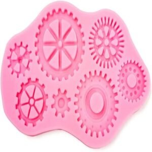 TPV® High Quality 1Pc Clock Shape Silicone Mold For TPV®ations Tools Fondant