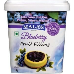 TPV® Mala'S Blueberry Fillings, 1Kg Bucket