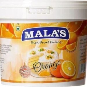 TPV® Mala'S Orange Fillings, 1Kg Bucket