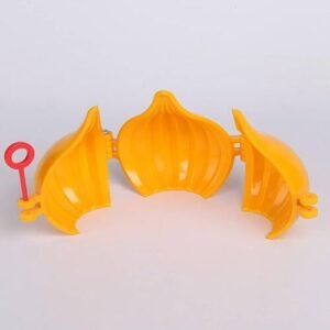 TPV® - Modak Sacha Sancha Ganpati Plastic Big Modak And Chocolate Mould 1Kg 18 X 17 X 13.2 Cm